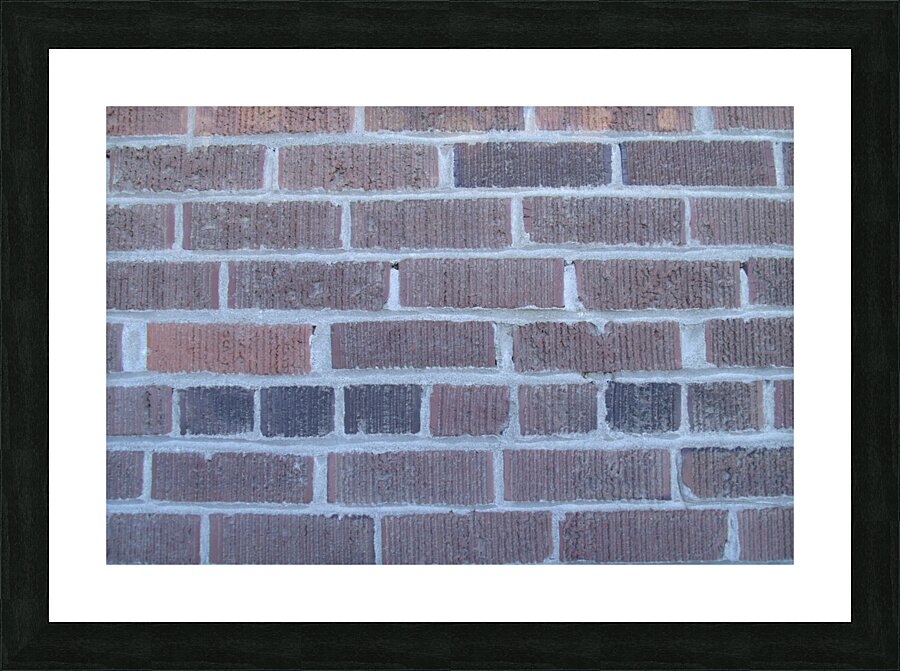 Brick Wall 1 Picture Frame print