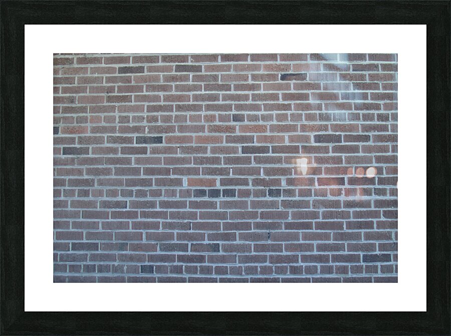 Brick Wall 2 Picture Frame print
