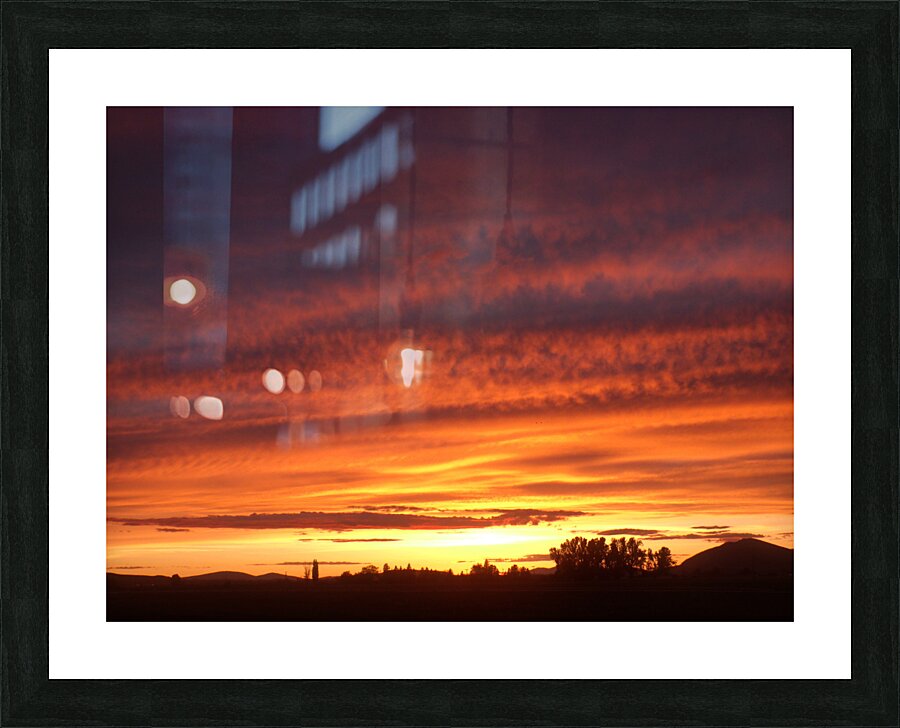 Deeper Sunset Light 2 Picture Frame print