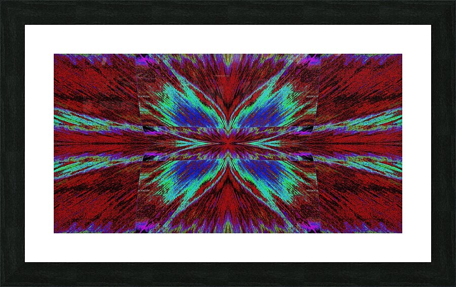 Velvet Butterfly 21 Picture Frame print