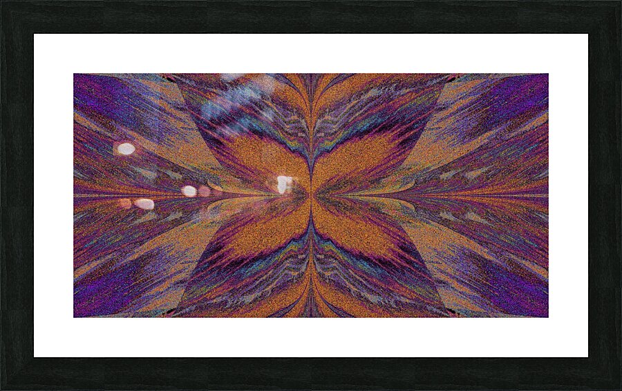 Sand Butterfly 21 Picture Frame print