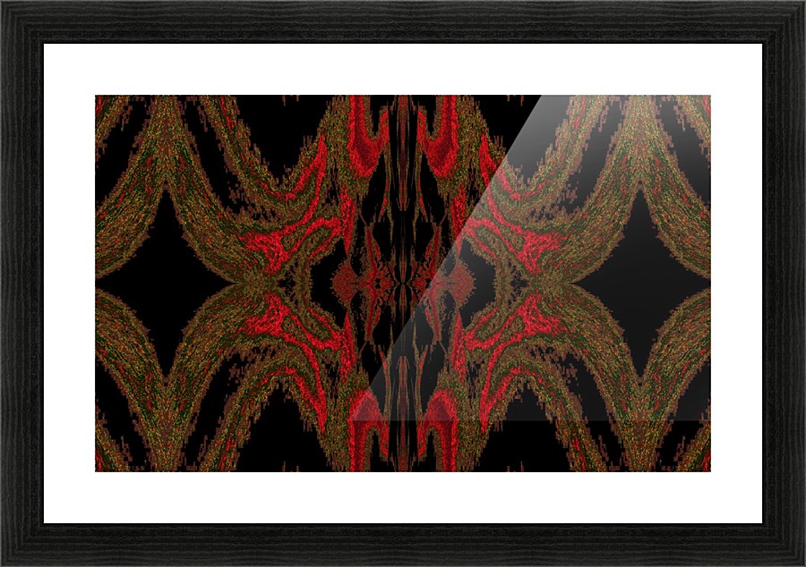 Hidden Butterfly 6 Picture Frame print