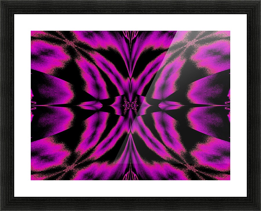 Light Butterfly 9 Picture Frame print
