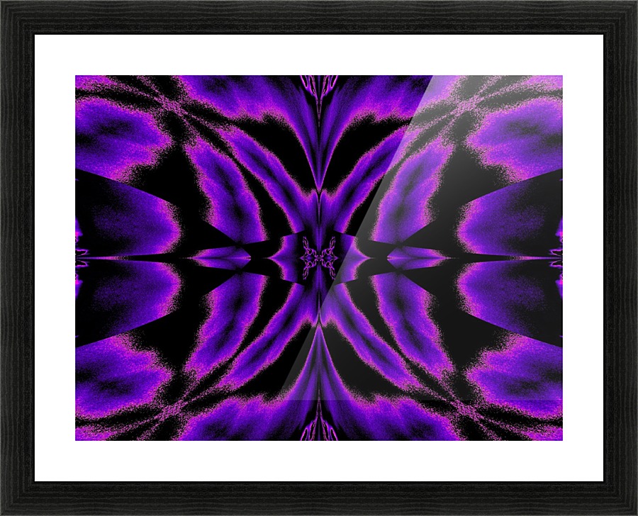 Light Butterfly 10 Picture Frame print