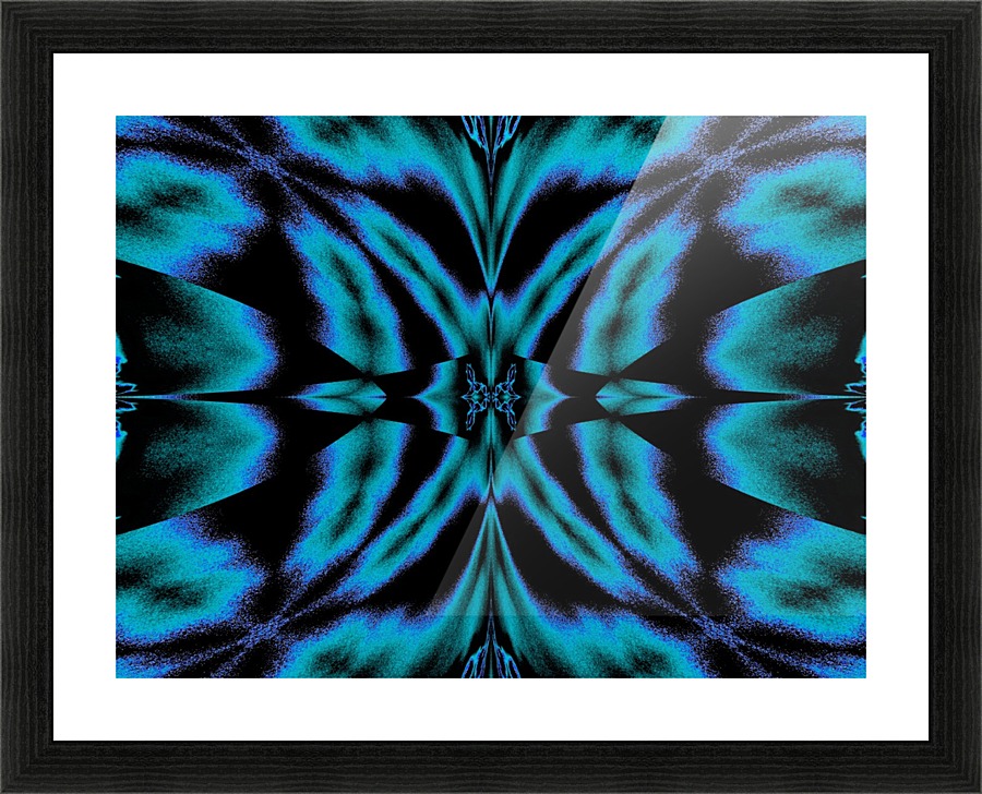 Light Butterfly 3 Picture Frame print