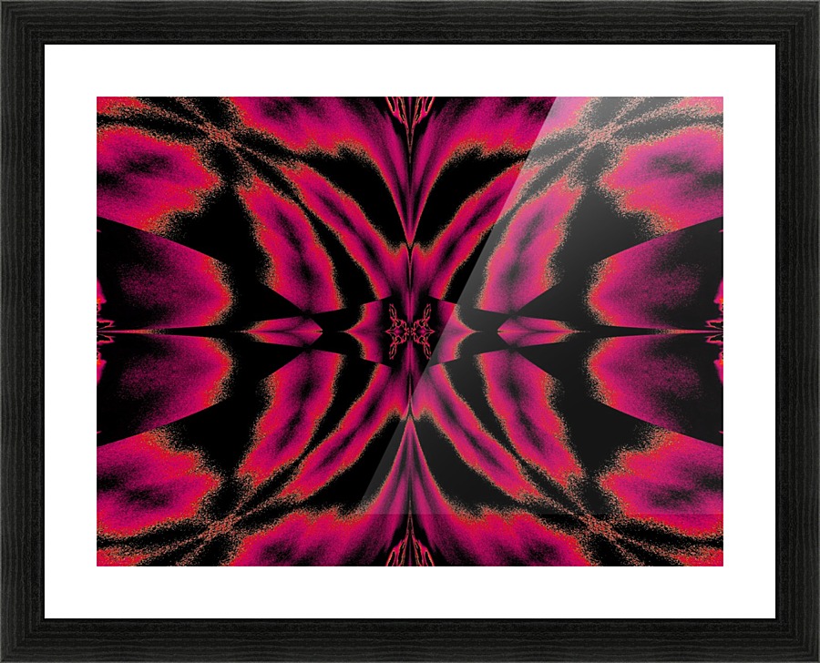 Light Butterfly 2 Picture Frame print