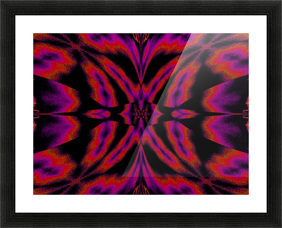 Light Butterfly 5 Picture Frame print