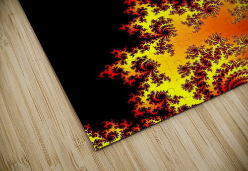 Sunset In The Forest 1  Sherrie Larch puzzle