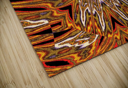 Orange White Plumerias Sherrie Larch puzzle