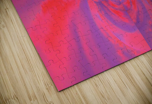 Psychedelic Pink Lotus  Sherrie Larch puzzle