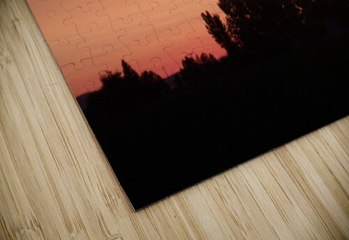 Sunset Over Trees 1 Sherrie Larch puzzle