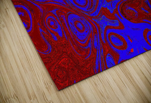 Blue and Red Fire  Stone Sherrie Larch puzzle