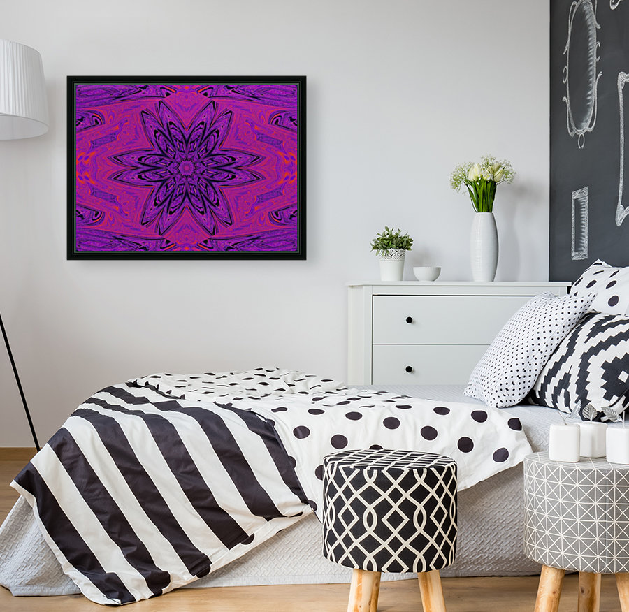 Purple Daisy  Reproduction