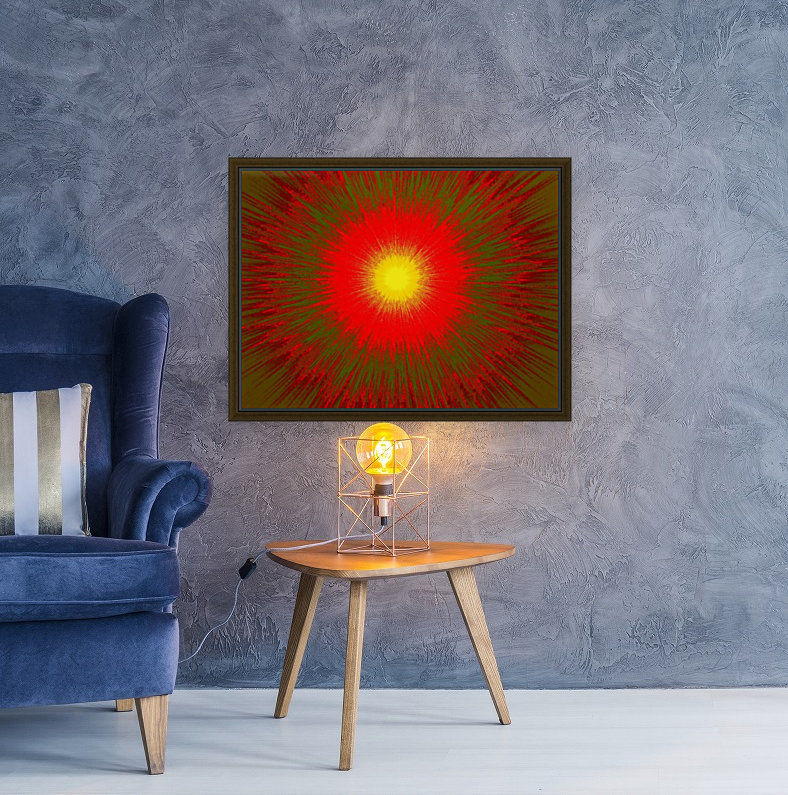 Abstract Sun 7 Reproduction