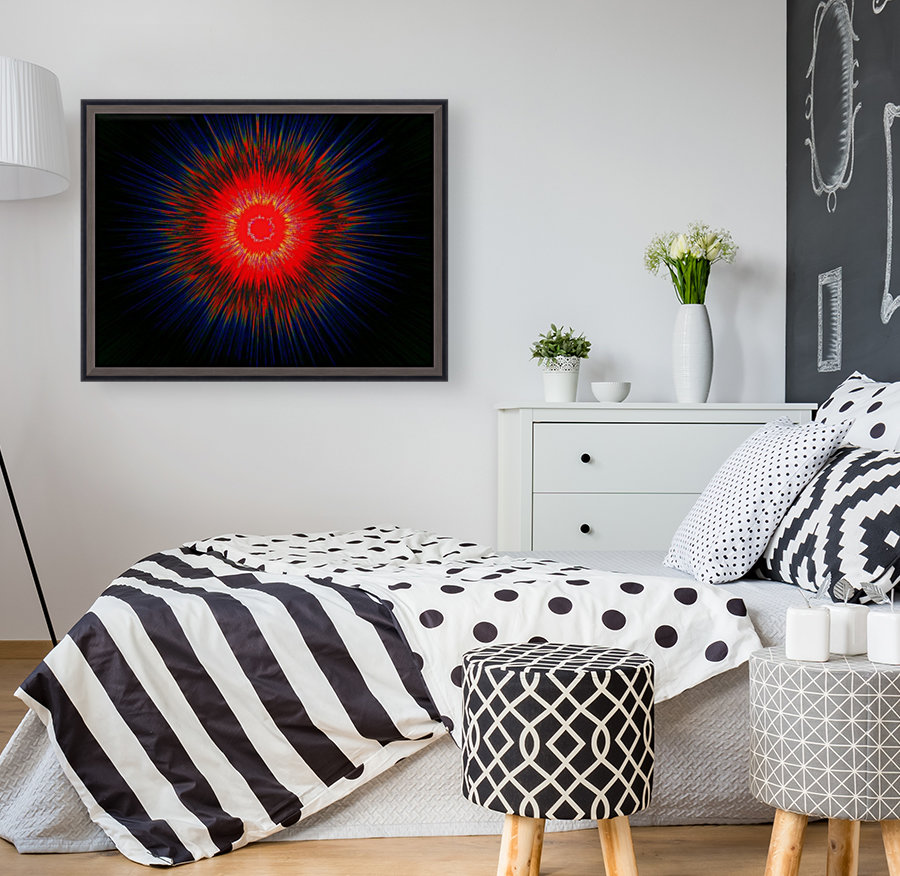 Abstract Sun 30 Reproduction