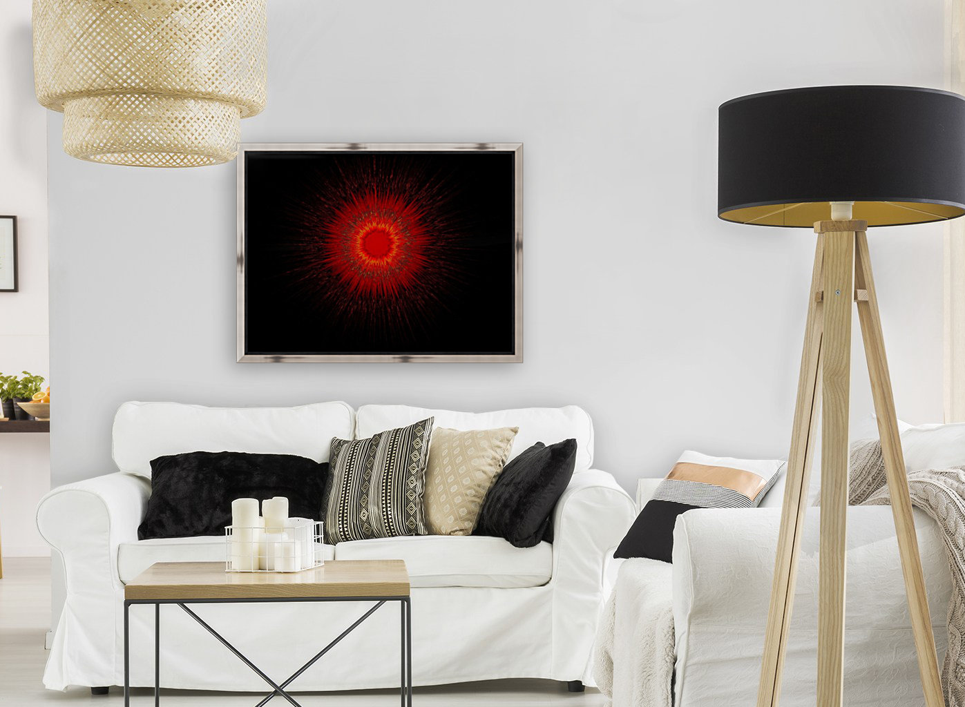 Abstract Sun 43 Reproduction