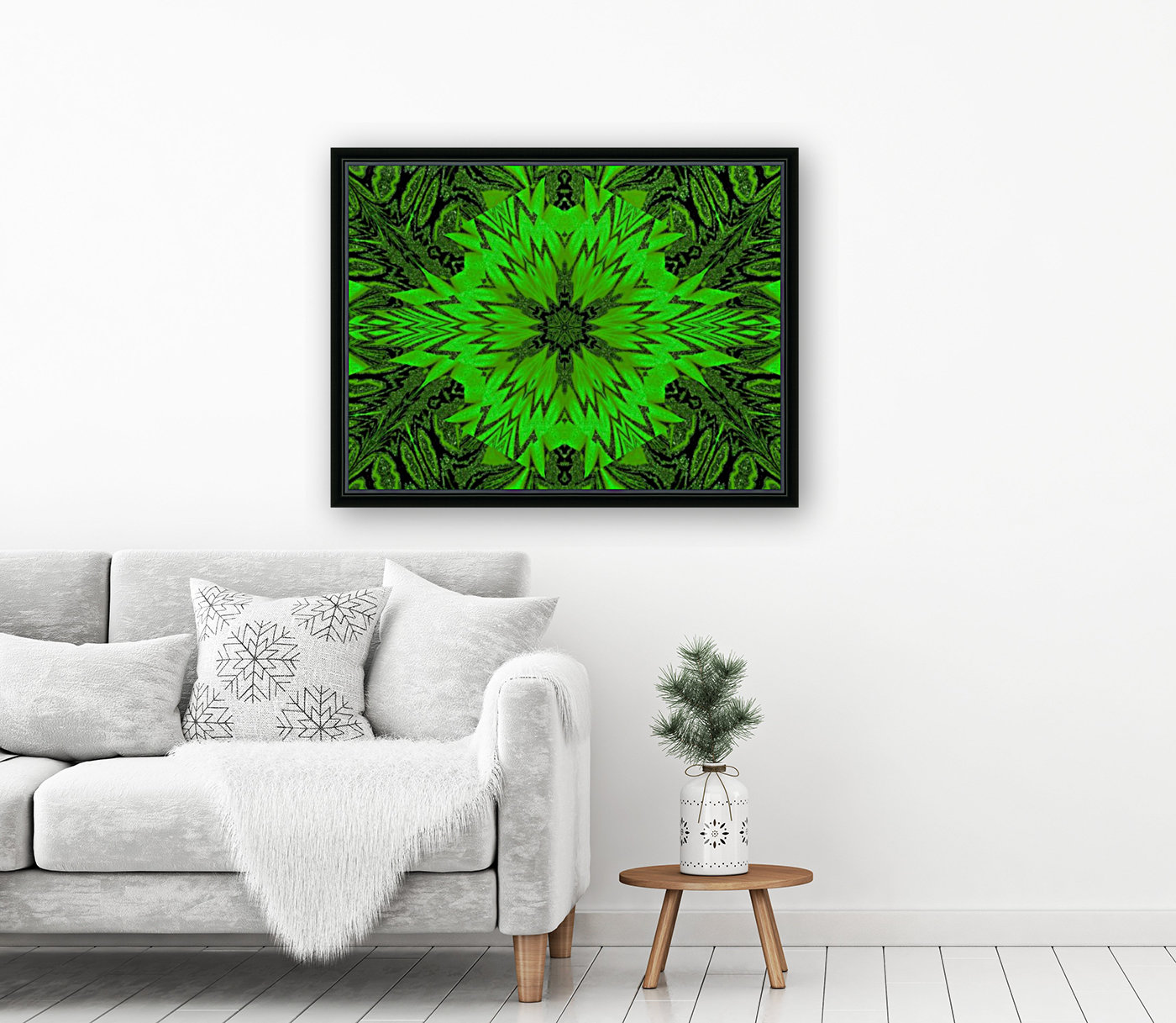 Emerald  Daisy Reproduction