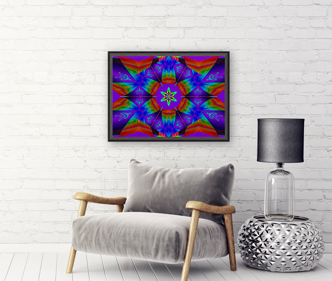 Rainbow Aurora Wildflower Reproduction