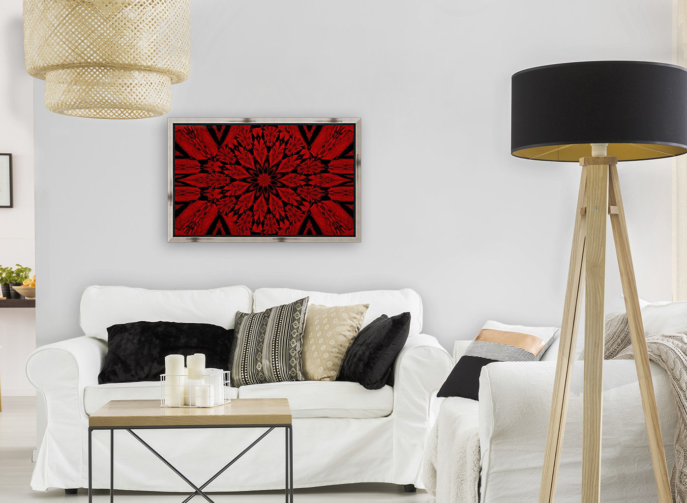 Red Night Flower Reproduction