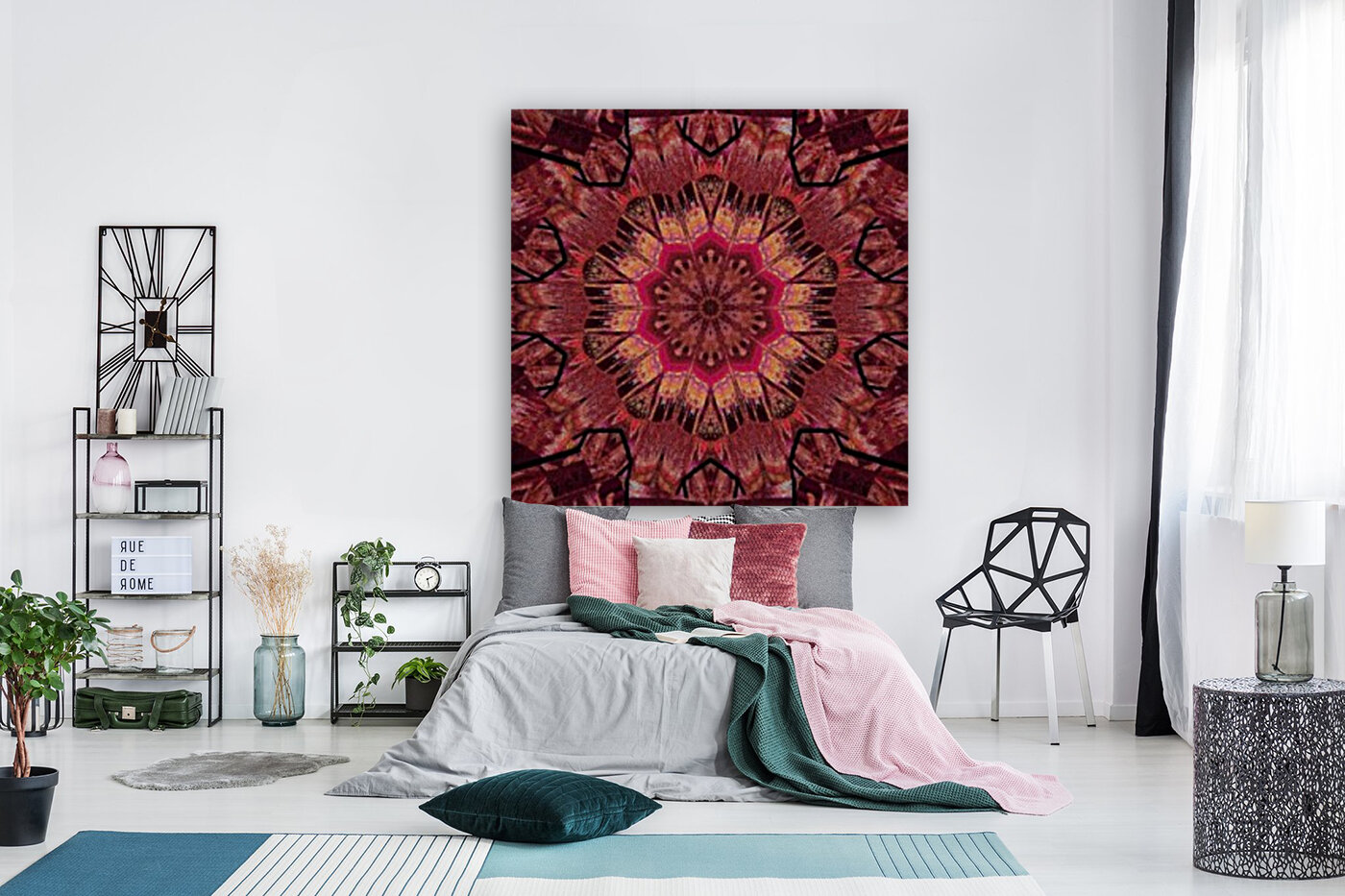 Lotus In Bloom Reproduction