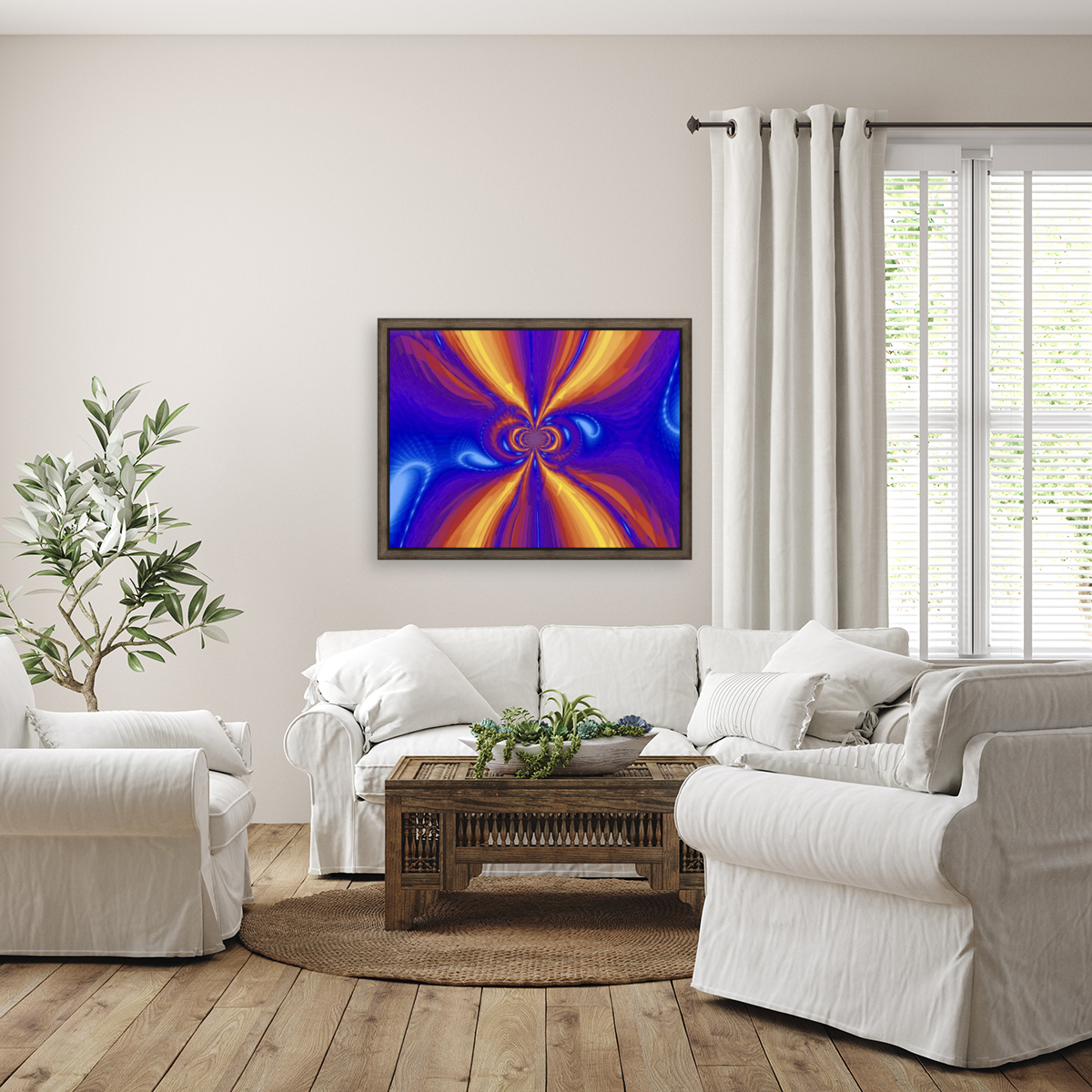 Lotus Blue Light  Reproduction