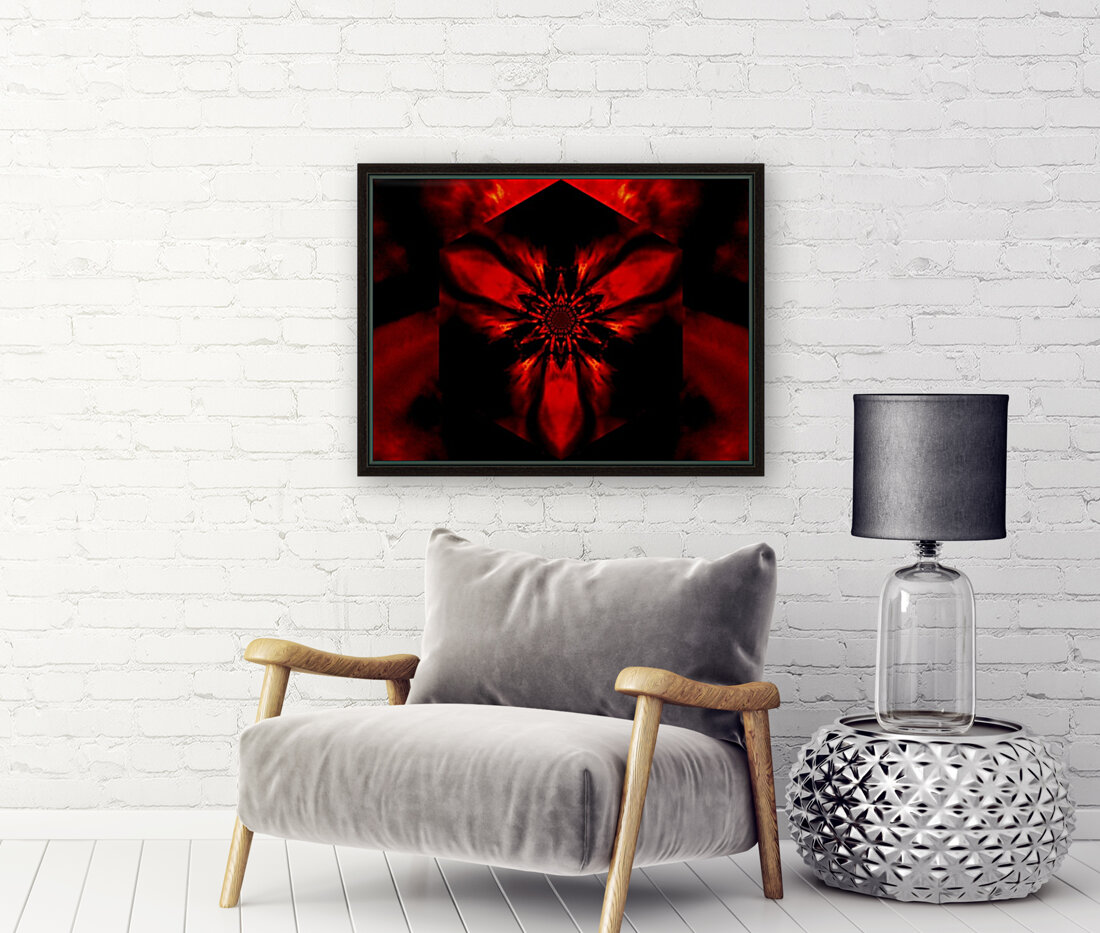 Fire Lotus Red 1 Reproduction