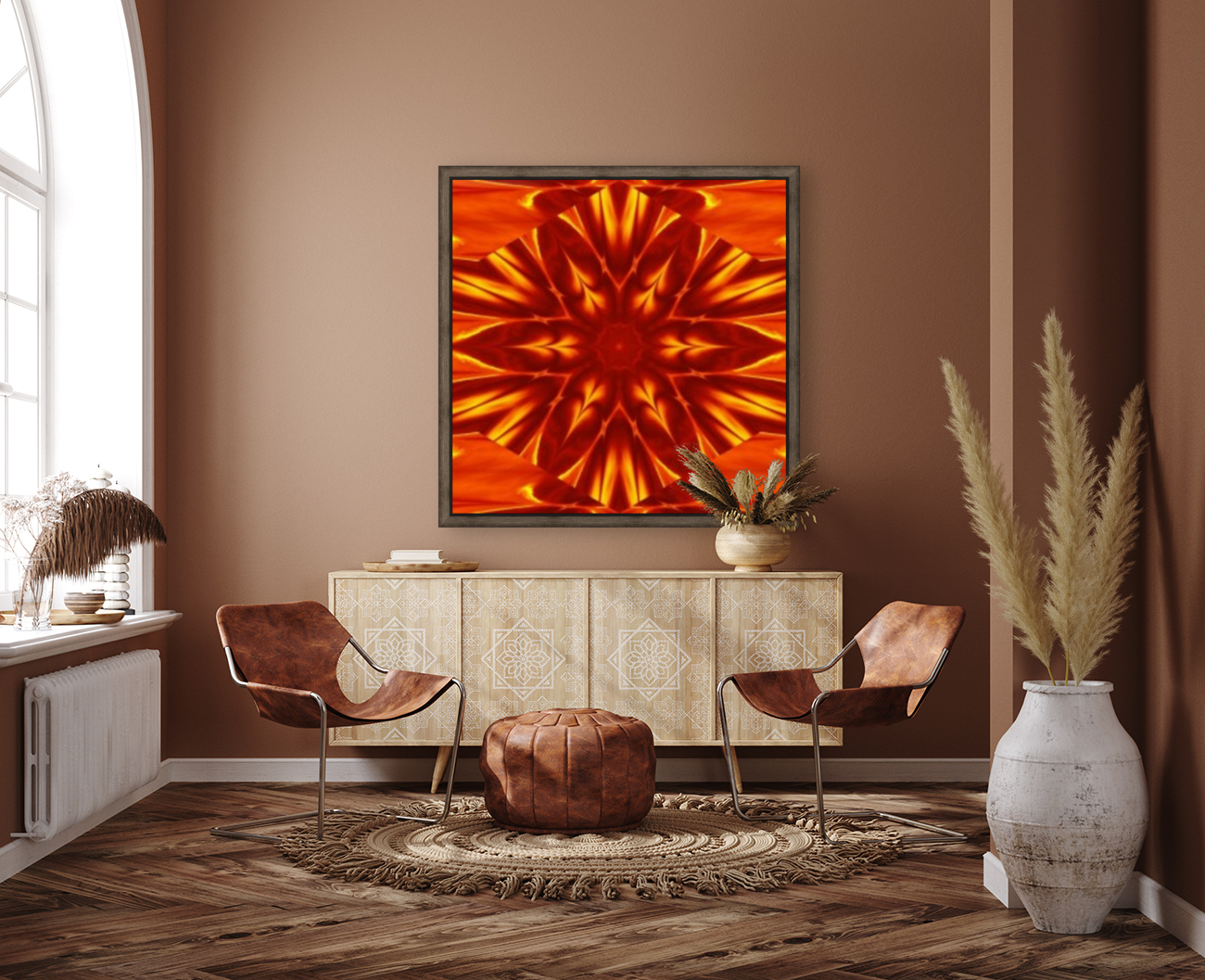 Fire Flowers 8 Reproduction