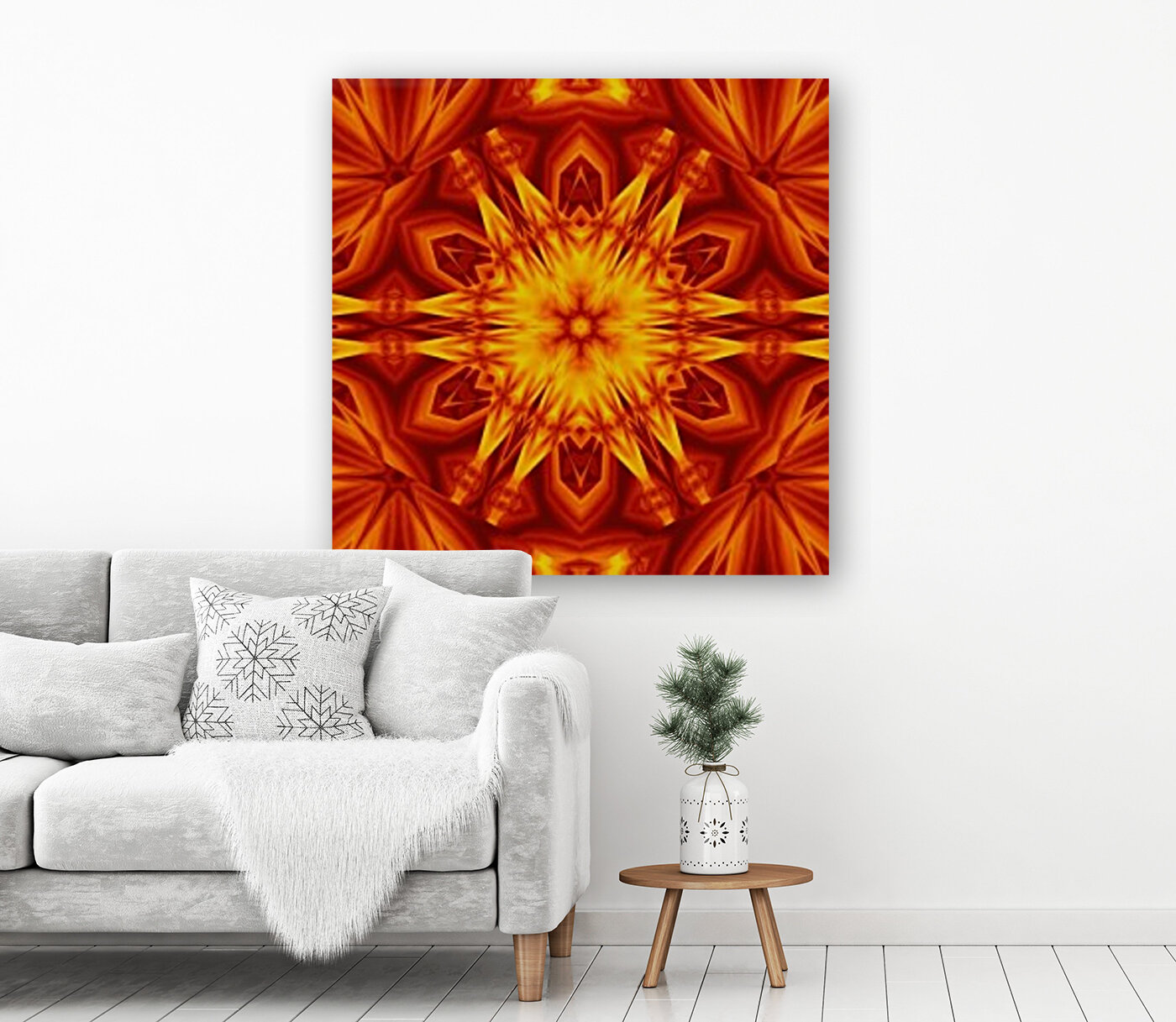 Fire Flowers 36 Reproduction
