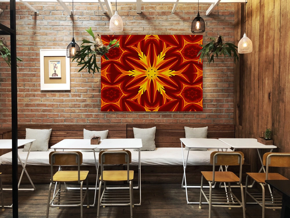 Fire Flowers 48 Reproduction
