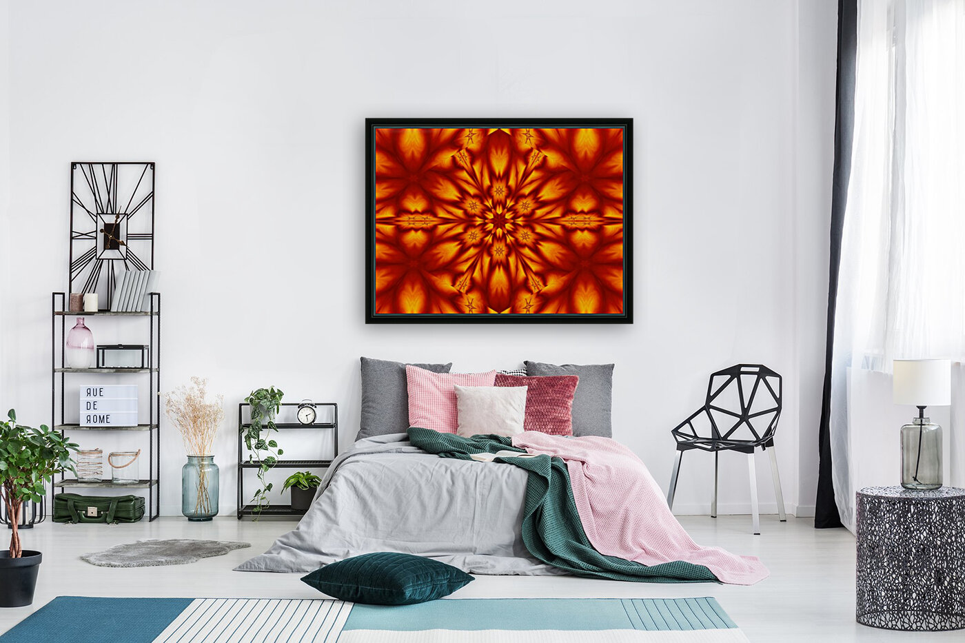 Fire Flowers 73 Reproduction