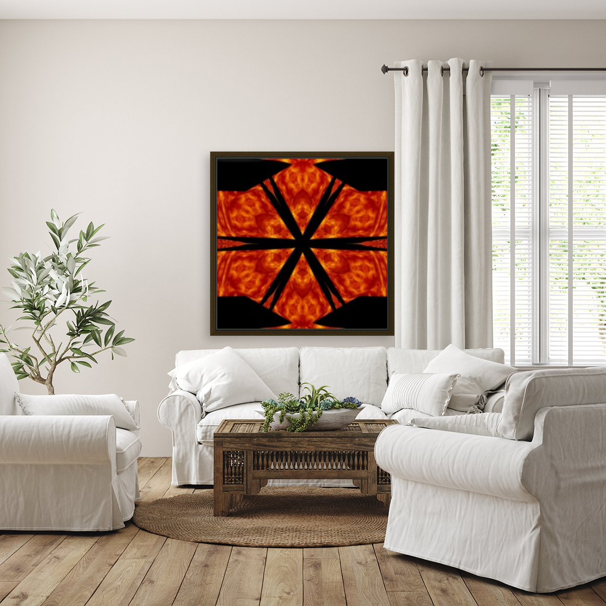 Fire Flowers 80 Reproduction