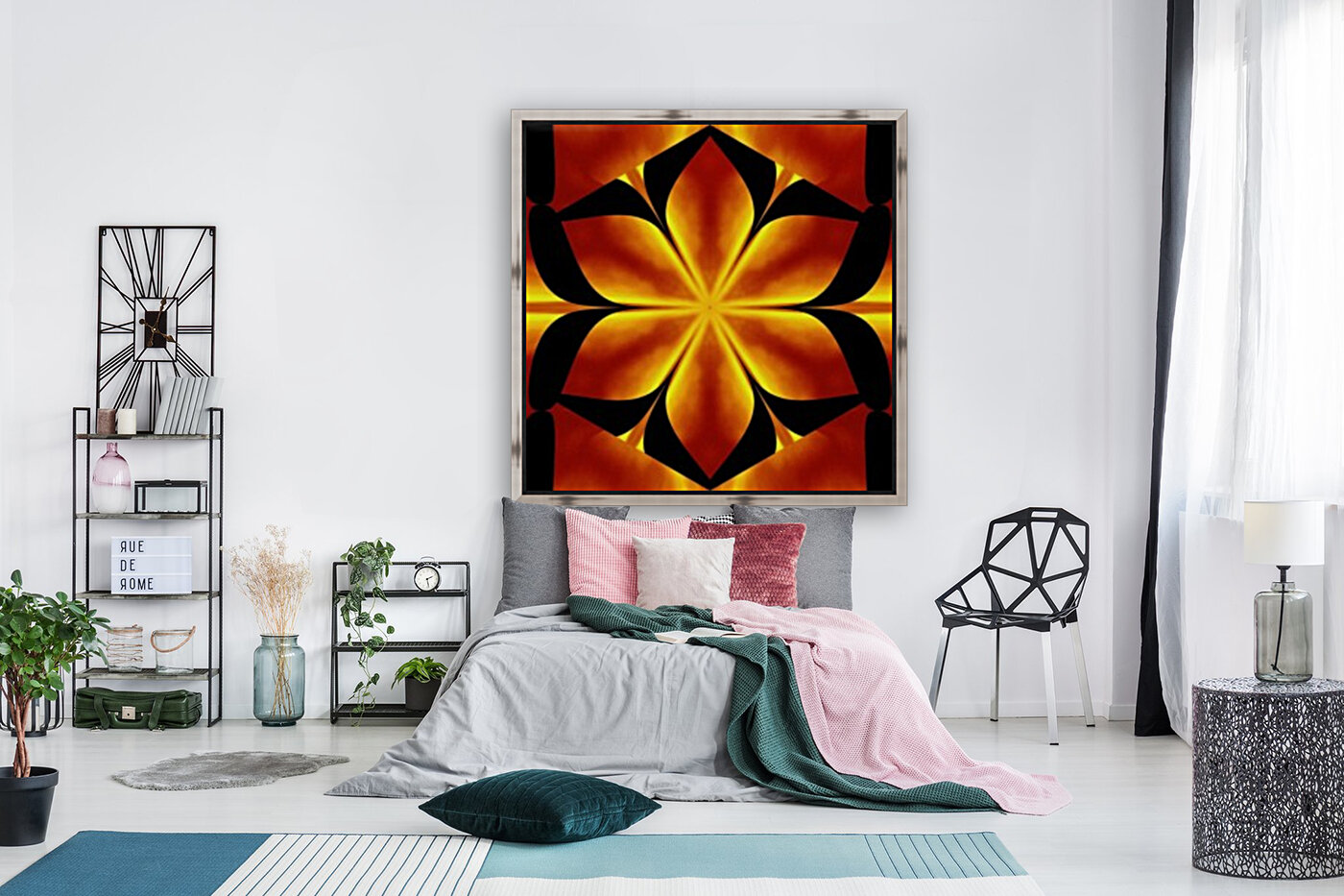 Fire Flowers 91 Reproduction