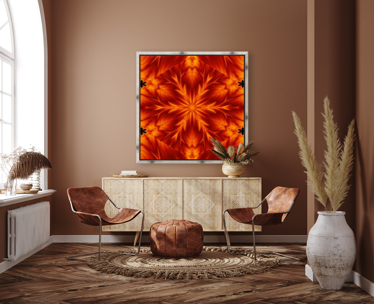 Fire Flowers 96 Reproduction