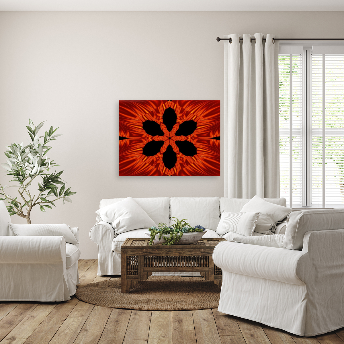 Fire Flowers 106 Reproduction