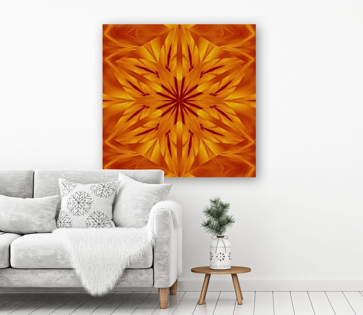 Fire Flowers 118 Reproduction