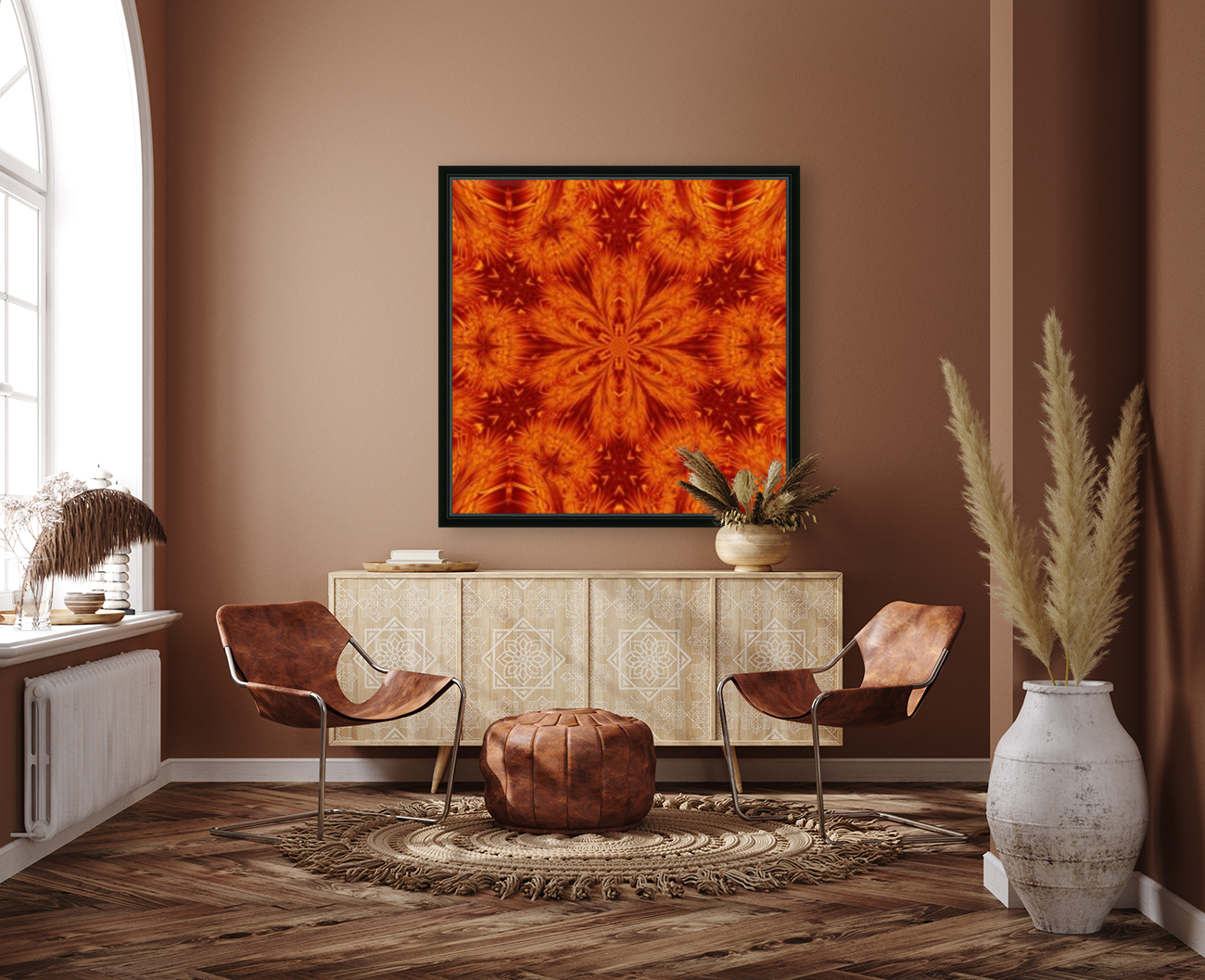 Fire Flowers 150 Reproduction