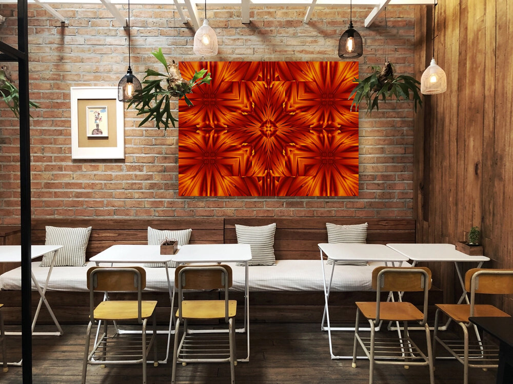 Fire Flowers 191 Reproduction