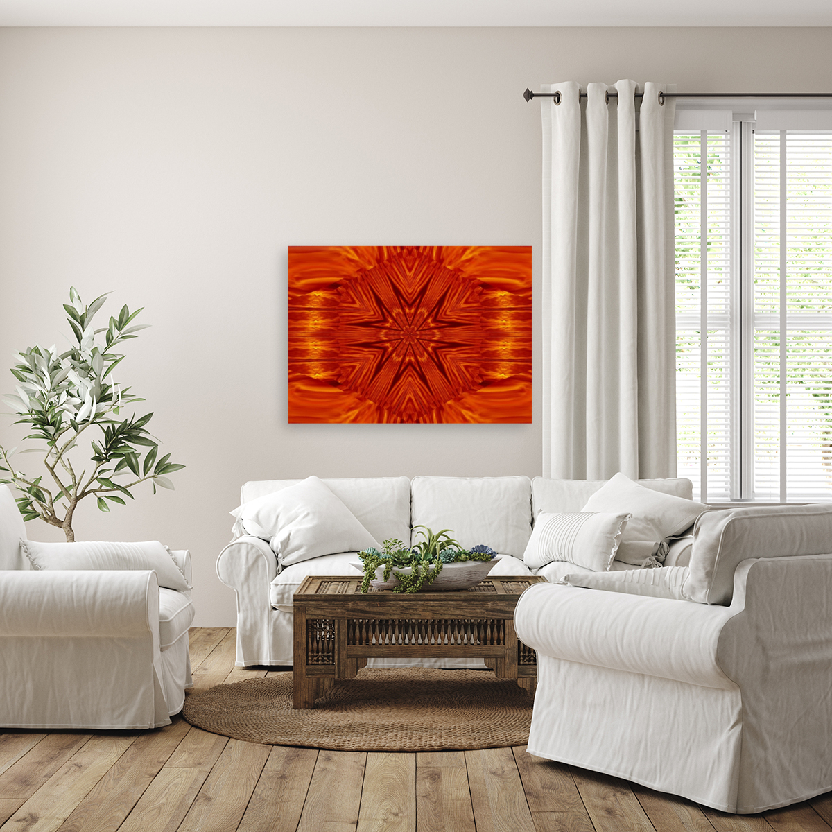 Fire Flowers 204 Reproduction