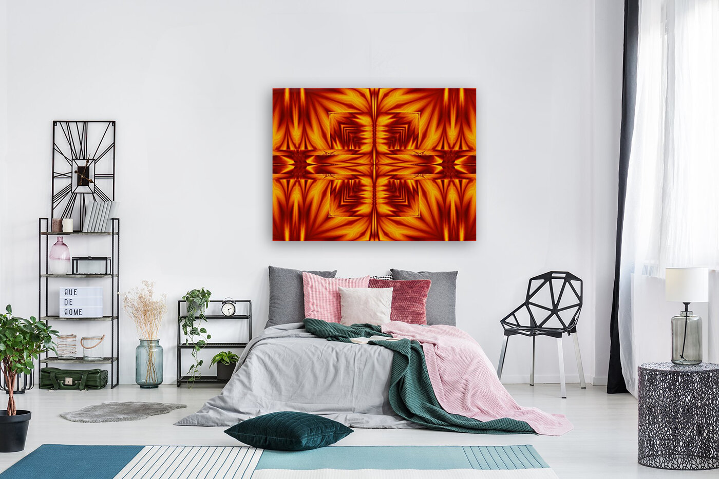 Fire Flowers 228 Reproduction