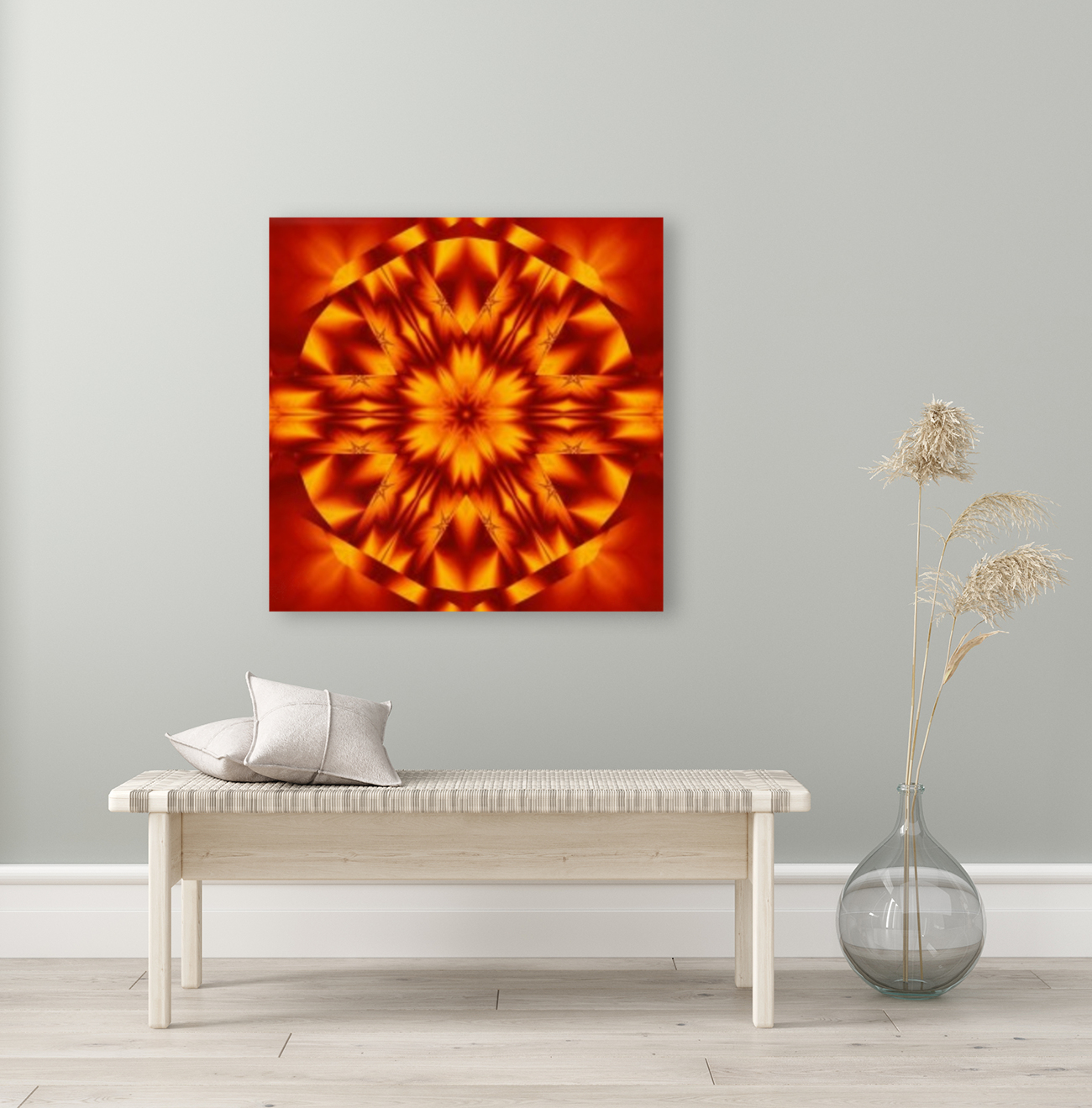 Fire Flowers 255 Reproduction
