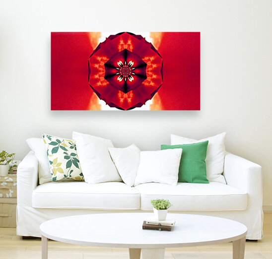 Red Fire Flower 5 Reproduction