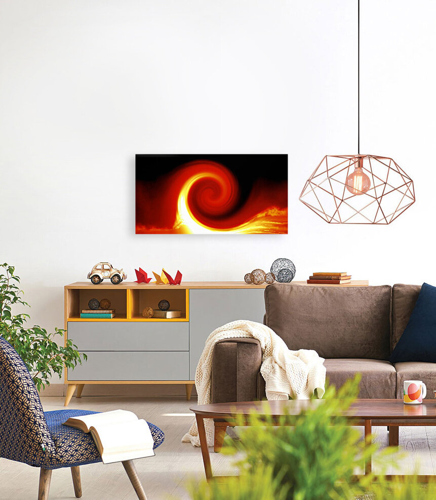 Red Phoenix Rising 2  Reproduction