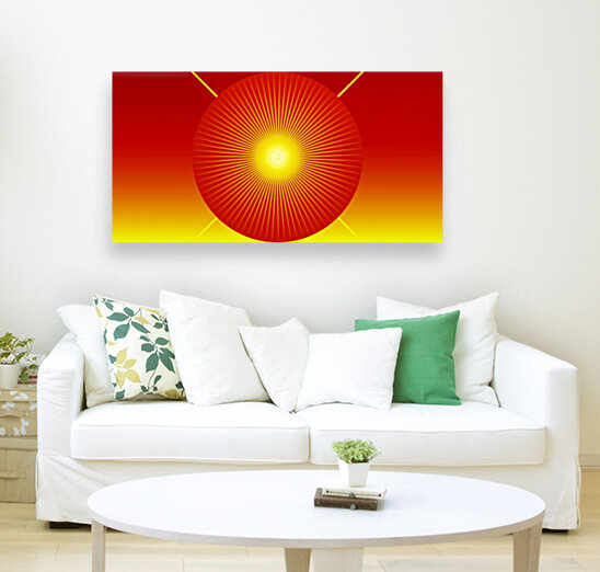 Sunshine Burst Into Light Reproduction