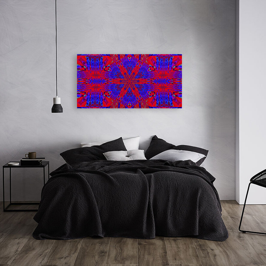 Red Star Tapestry Reproduction