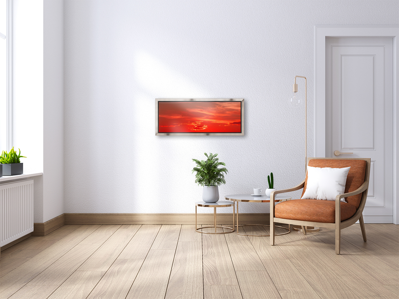 Sunset Scarlet Red 1 Reproduction