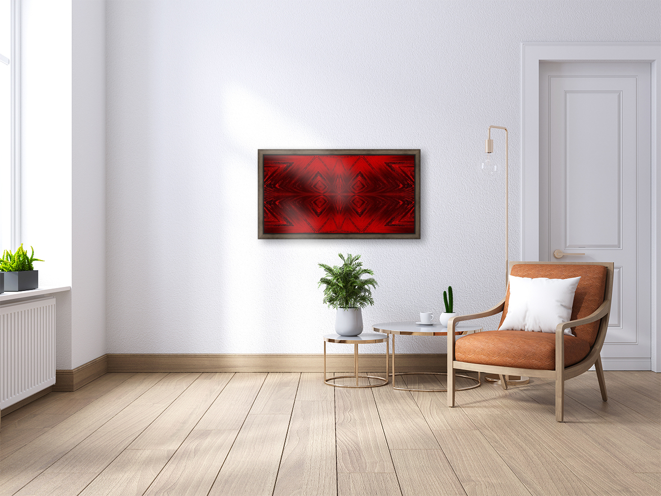Red Crystal 1 Reproduction