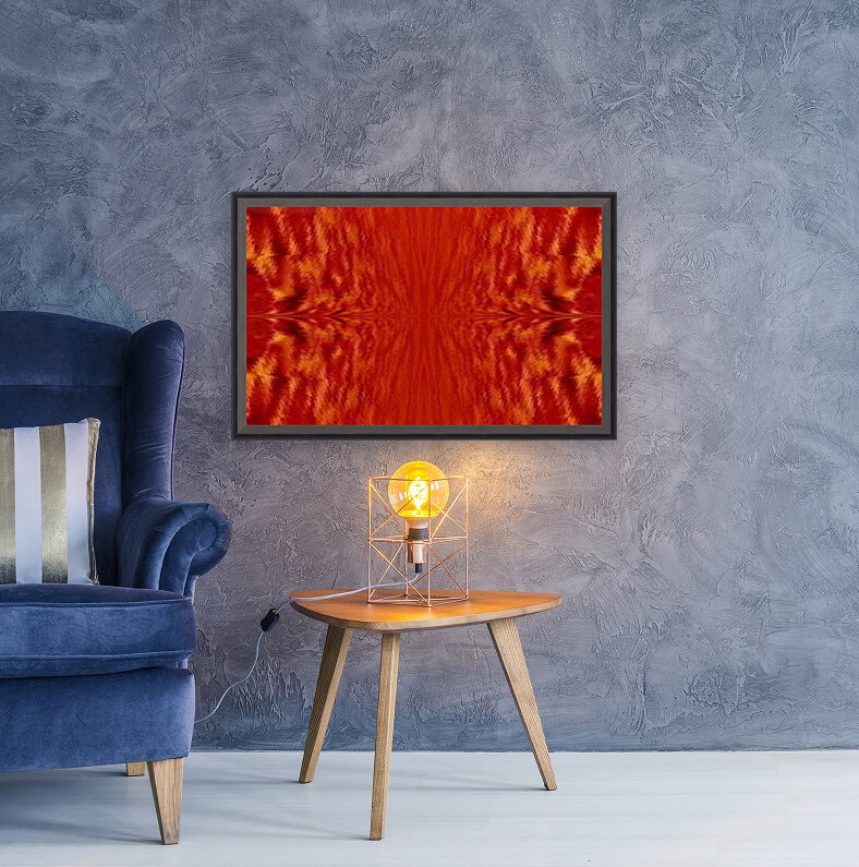 Red Waves  Reproduction
