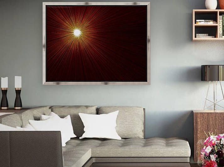 Golden Sunshine Through Winter Ice 1   by Sherrie Larch