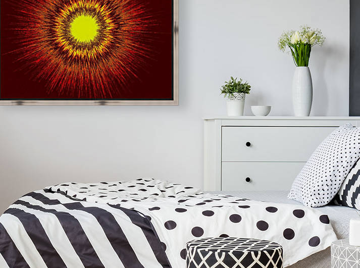Abstract Sun 17 Reproduction
