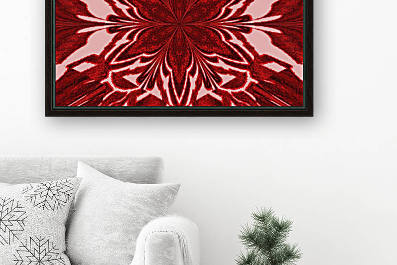 Red in Pink Jasmine by Sherrie Larch